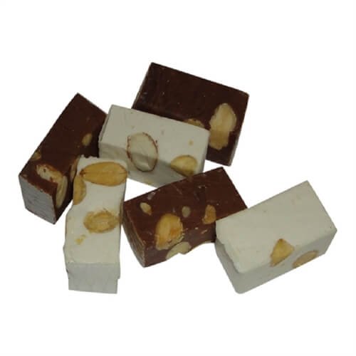 Nougat flowpakket blandet 6 stk.